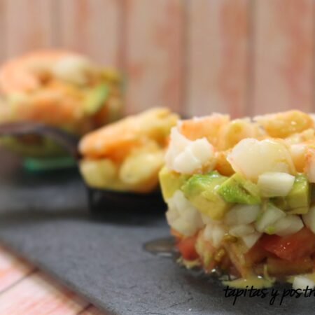 Falso Tartar de Gambas