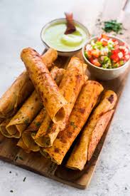 Flautas de Pollo Chipotle